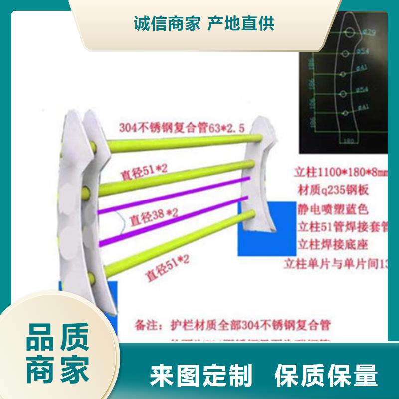 景观护栏-不锈钢复合管品质优良现货供应