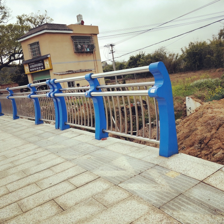 景观护栏-喷漆圆管防撞护栏精工制作