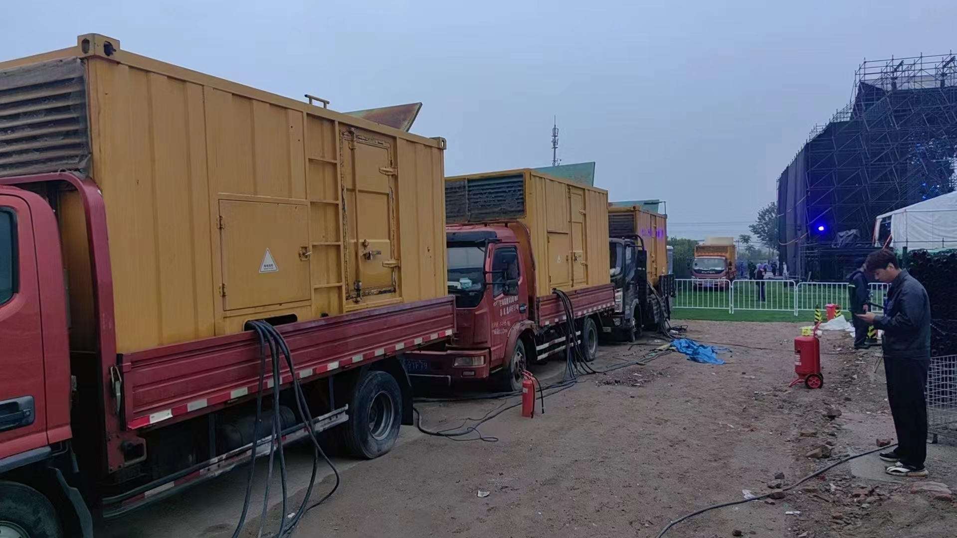 张家口市宣化出租发电车