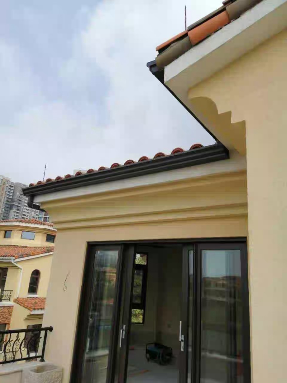 金属圆形雨水管 纯铜雨水槽承接