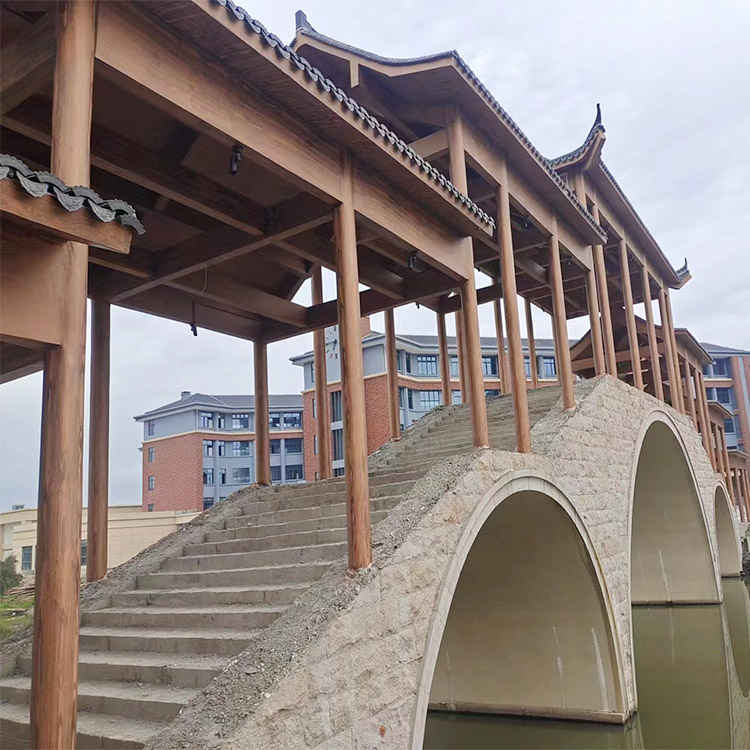 仿木纹漆施工价格#钢结构建筑#金属面#仿古建筑