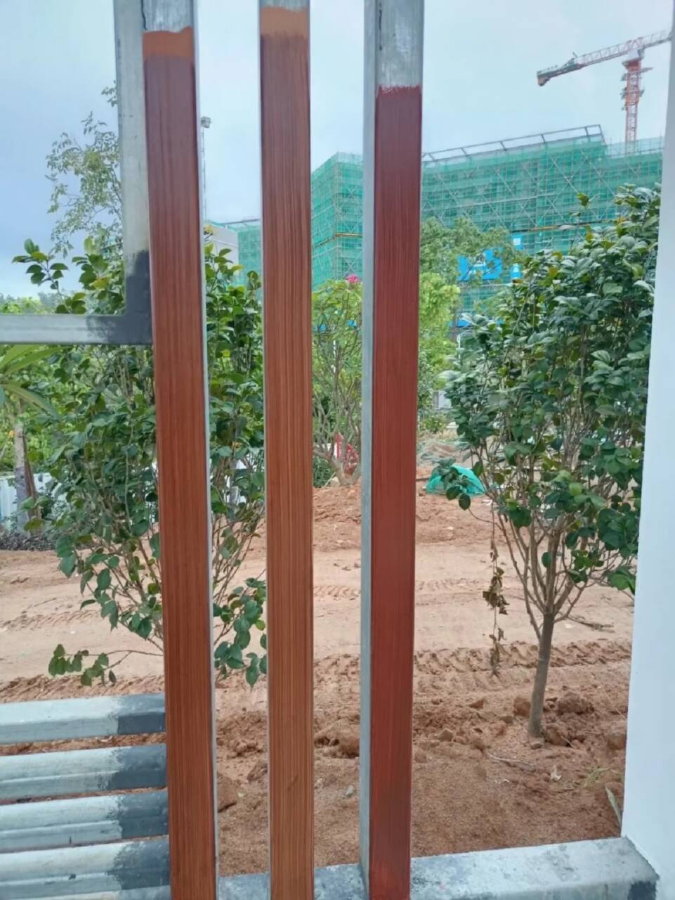 方钢圆管木纹漆施工厂家质量保证