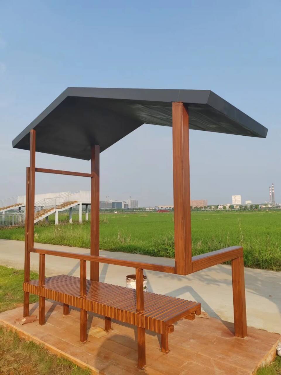仿古园林建筑木纹漆源头工厂