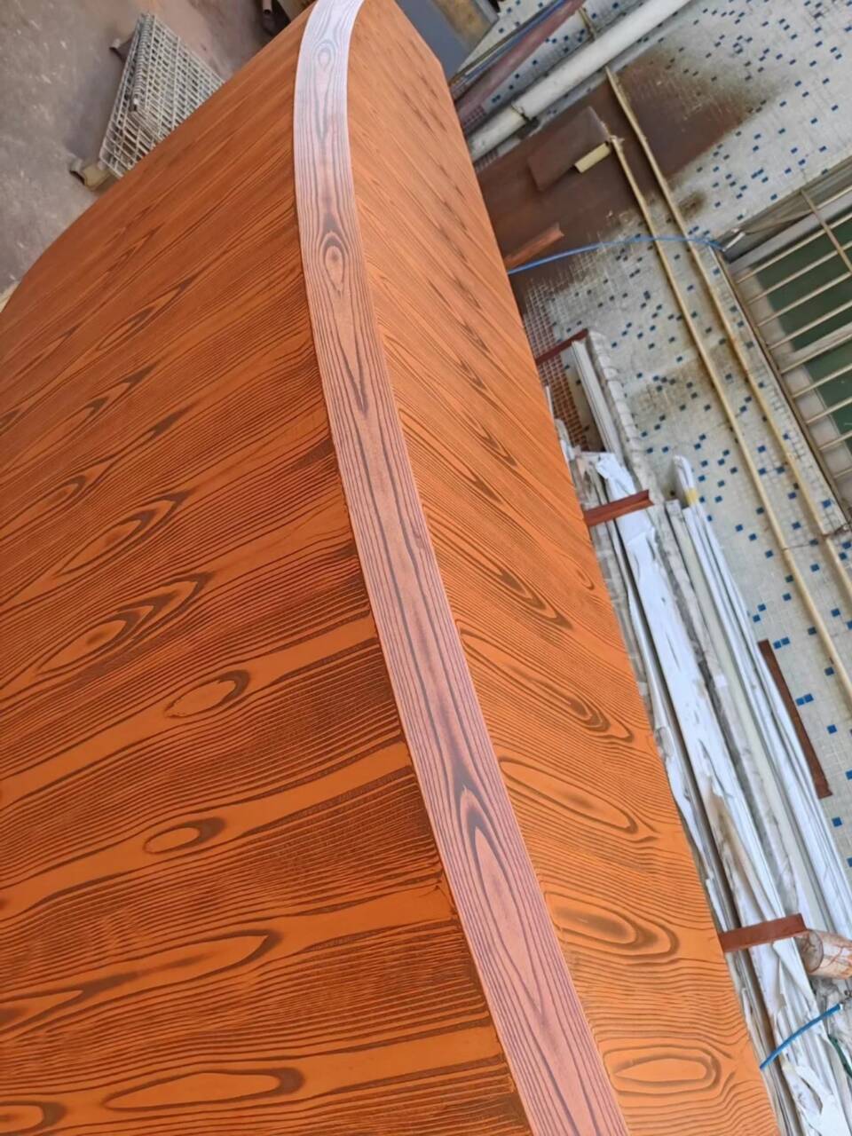 仿木纹漆施工价格#钢结构建筑#金属面#仿古建筑