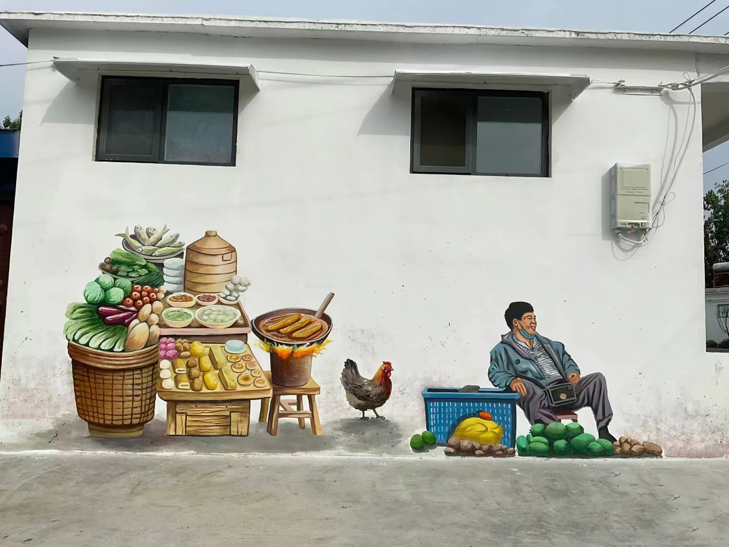 墙绘壁画手绘涂鸦绘画公司