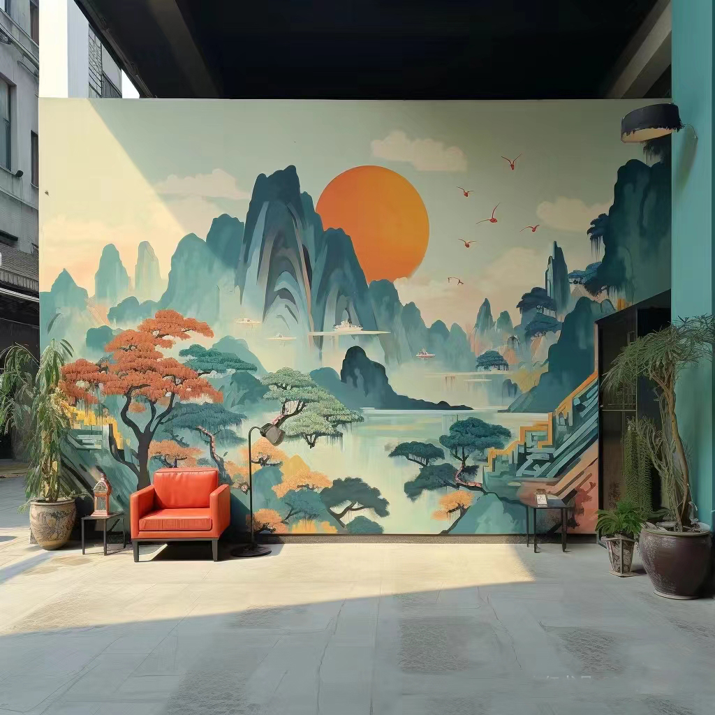 涂鸦壁画彩绘手绘墙工作室