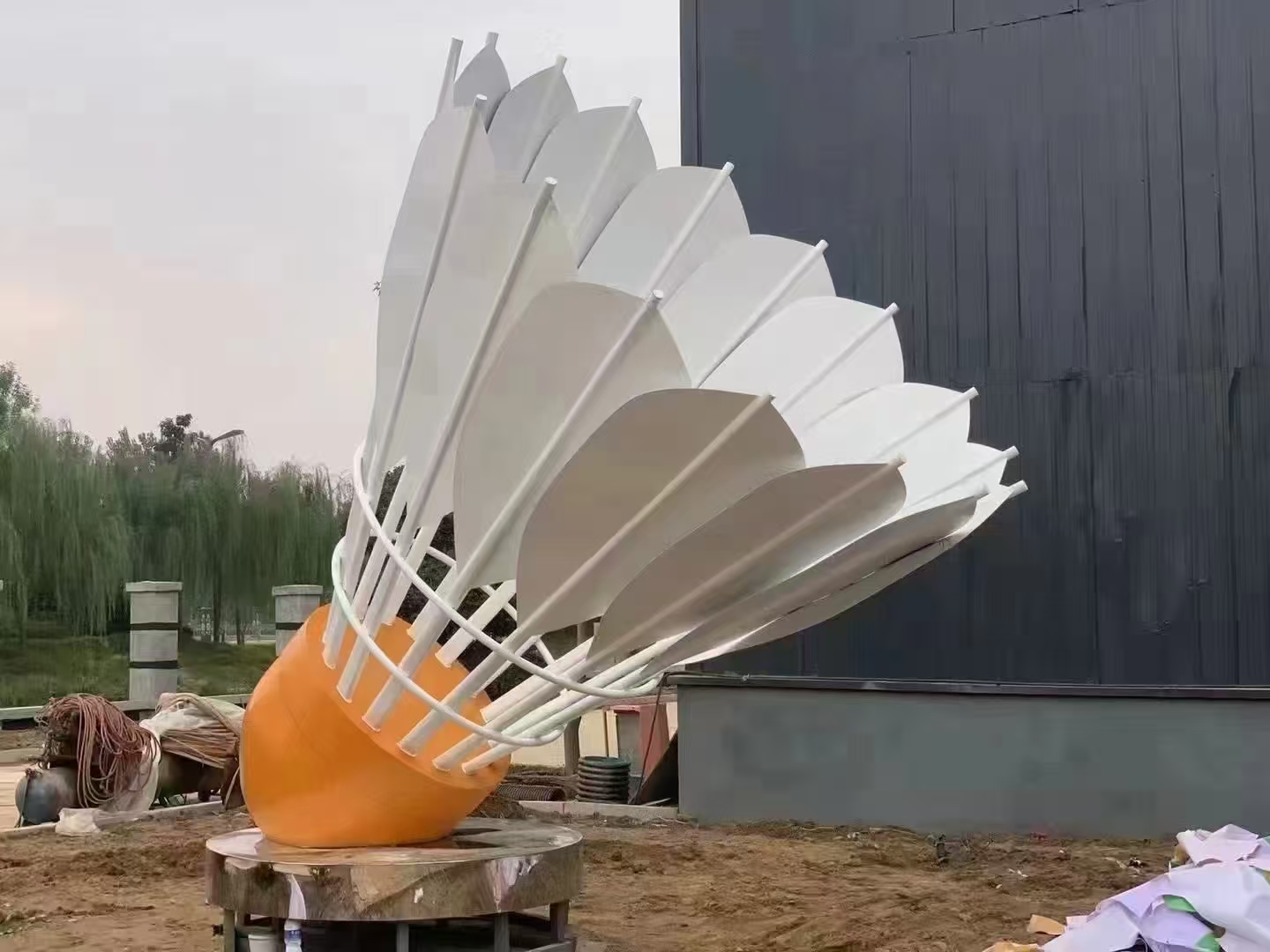 抽象景观小品雕塑售后完善